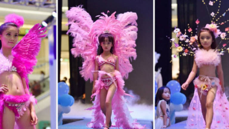 Girls as young as 5 in Victoria Secret-style catwalk show