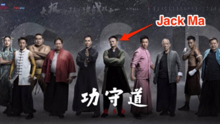 Jack Ma stars in kung fu movie with Jet Li