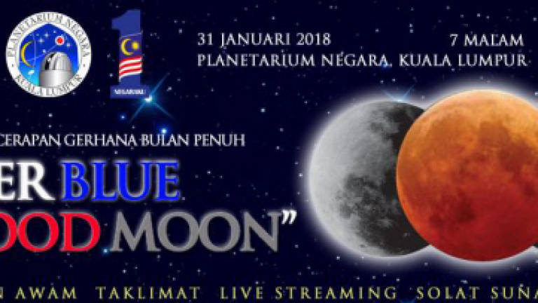 Super Blue Blood Moon observation at National Planetarium