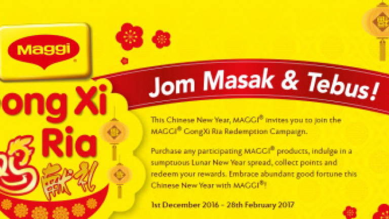 Let’s cook and redeem kitchen appliances with Maggi Gong Xi Ria