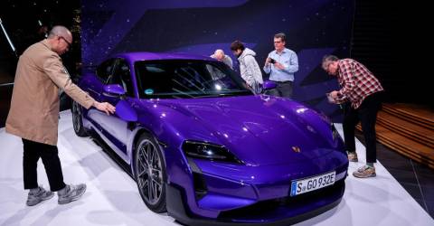 Porsche Unveils Taycan Turbo GT Among Worlds Fastest Electric Sports Cars