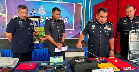 Lelaki Bekas Isteri Antara Empat Ditahan Terlibat Samun Dan Pecah Kedai