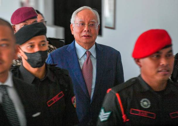 Former Prime Minister, Datuk Seri Najib Razak. - BERNAMAPIX