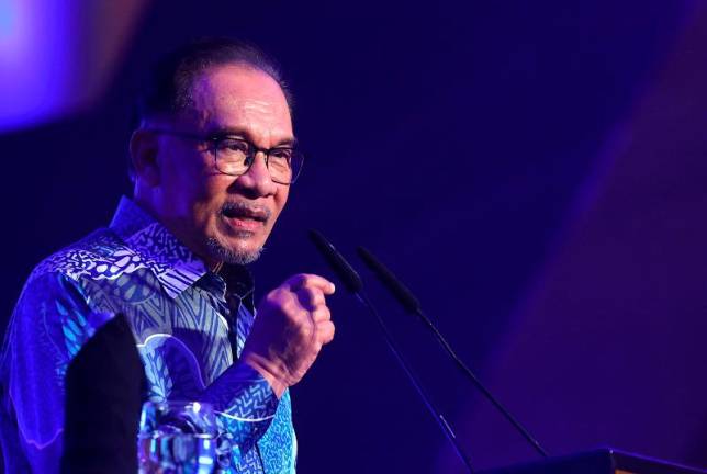 Prime Minister, Datuk Seri Anwar Ibrahim. - BERNAMAPIX