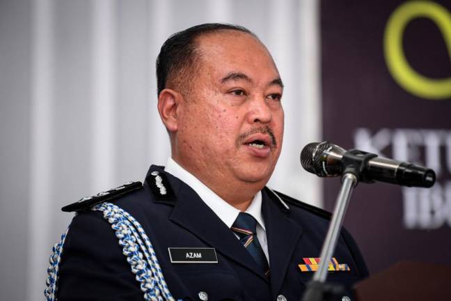 Ampang Jaya police chief, ACP Mohd Azam Ismail. - BERNAMAPIX