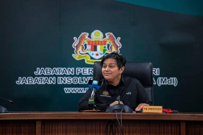 Minister in the Prime Minister’s Department (Law and Institutional Reform), Datuk Seri Azalina Othman Said. - BERNAMAPIX