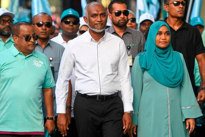 Maldives’s President, Mohamed Muizzu. - AFPPIX