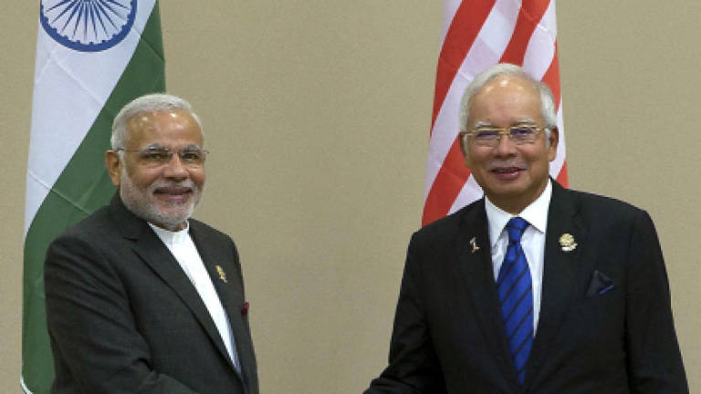 India PM congratulates Najib on reforms in governance and economy