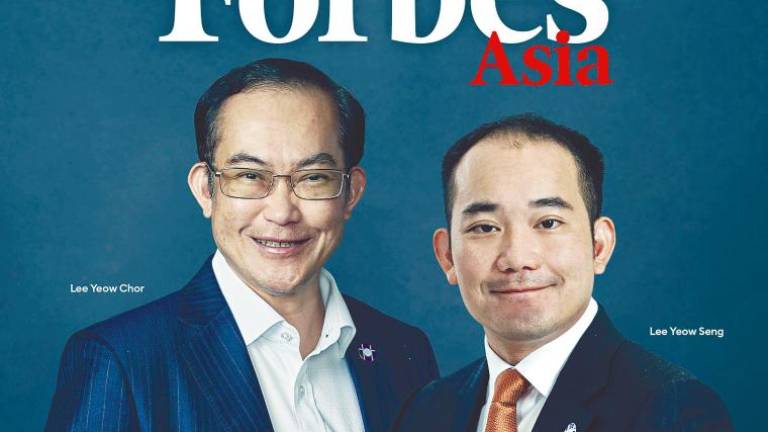 Wealth of 50 richest Malaysians up modestly to US$83.4b: Forbes