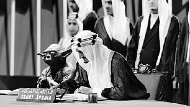 Saudi official axed over king image with 'Star Wars' icon