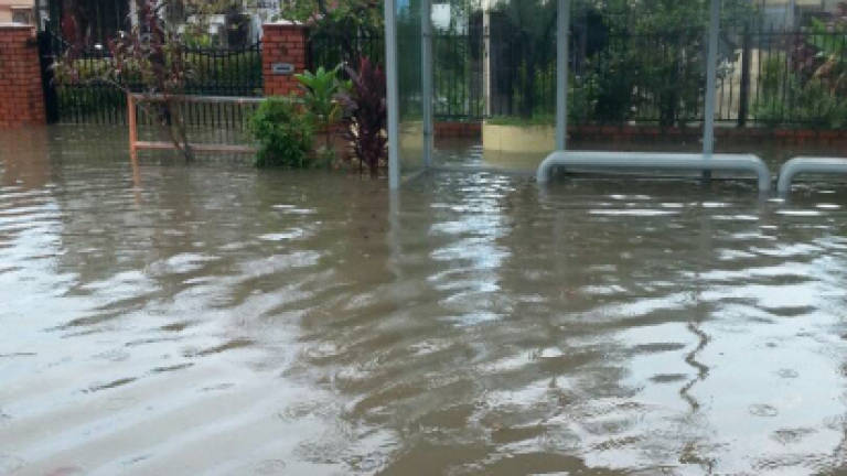 Penang hit by flashfloods after morning downpour