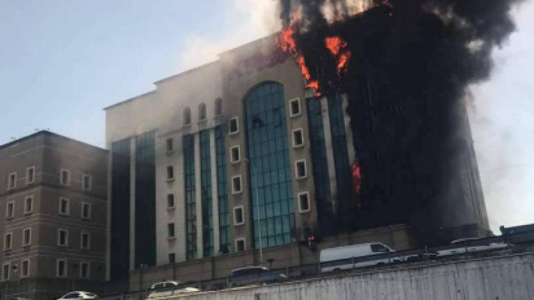 (Video) Fire under control at EPF building in PJ (Updated)