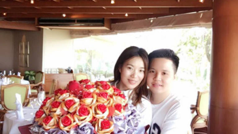 Money bouquet of RM13,200 for Valentine's day