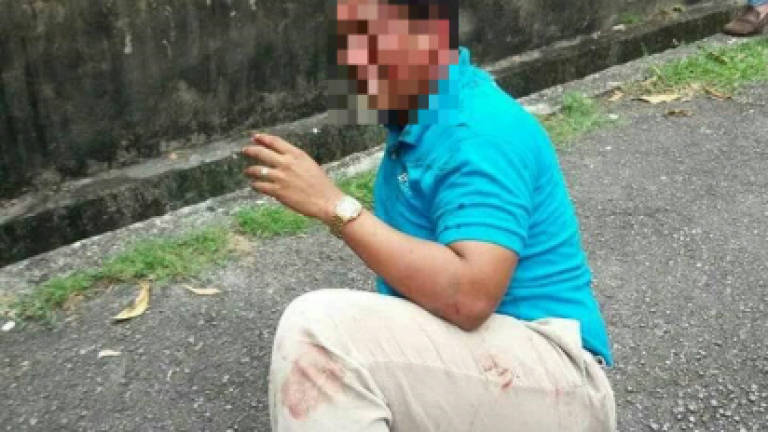 Ride-sharing driver beaten up by mob after indecent act