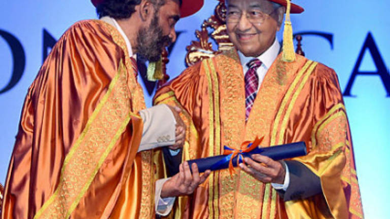 Education is a lifetime job, says Dr Mahathir Education is a lifetime job, says Dr Mahathir