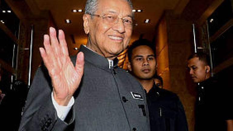 Mahathir begins working visit to Japan