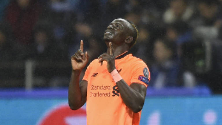 Mane hits hat-trick as Liverpool crush toothless Porto