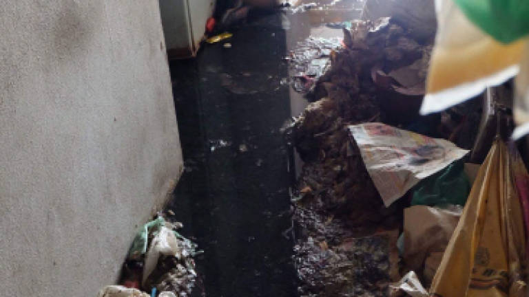 Man turns apartment into rubbish dump