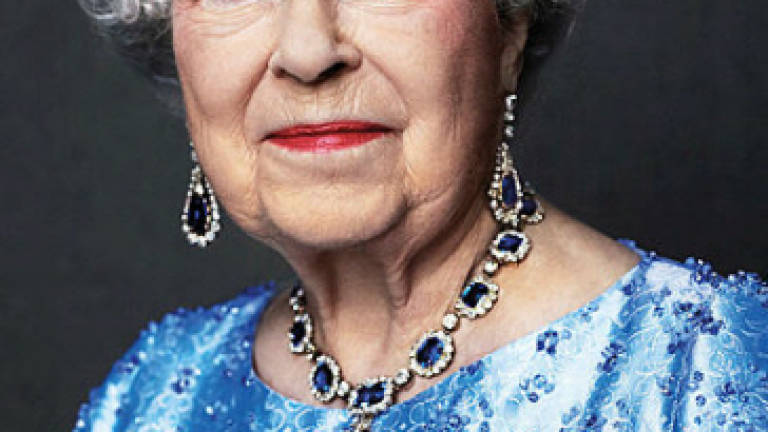 Queen Elizabeth II marks sapphire jubilee