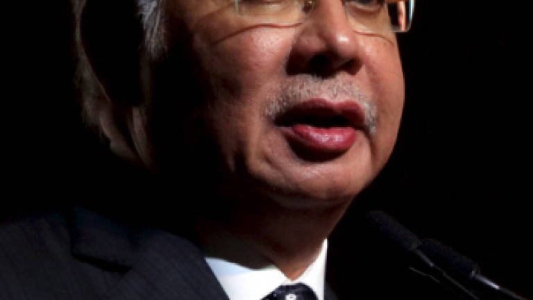 Najib hits out at opposition for belittling MRT project