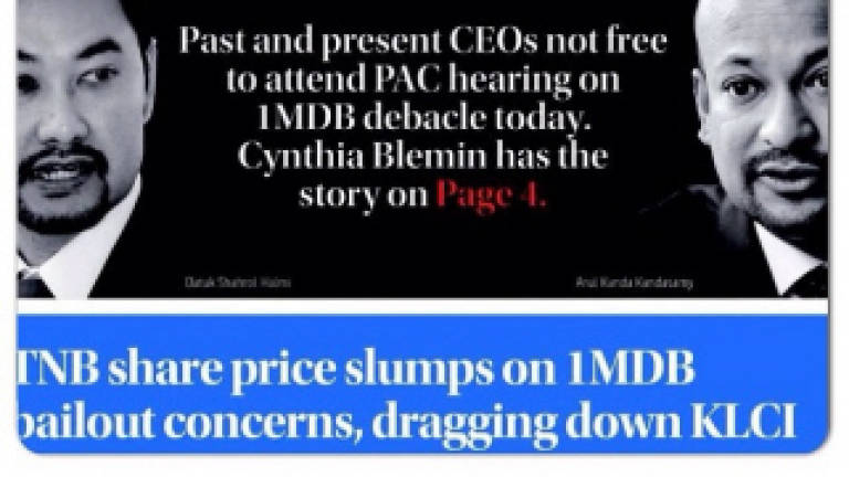 CIMB Chairman slams 1MDB's CEO on PAC inquiry absence