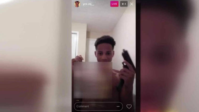 (Video) Teen accidentally kills himself as friends watch on Instagram Live