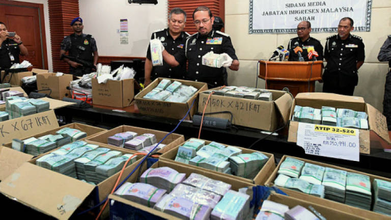 RM1.45m seized from woman in Kota Kinabalu prostitution sting