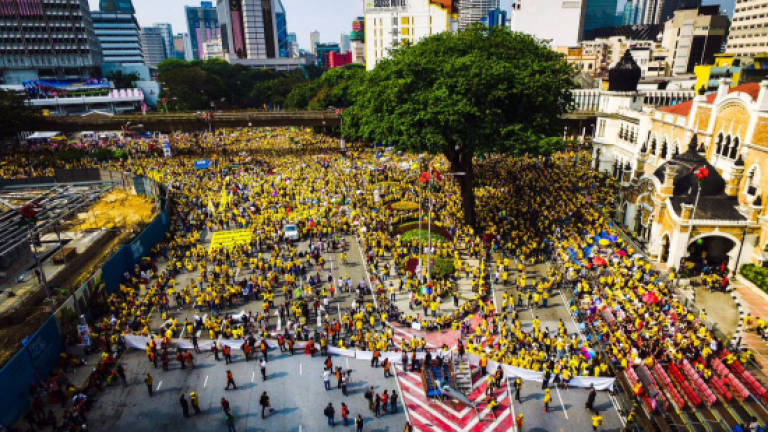 Bersih 4: Police satisfied with situation at rally