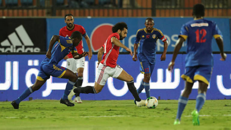 Salah scores direct from corner, strains muscle in Egypt romp