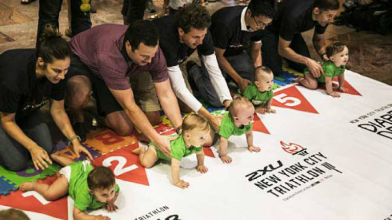 On your marks, get set... who goes? The NY baby race