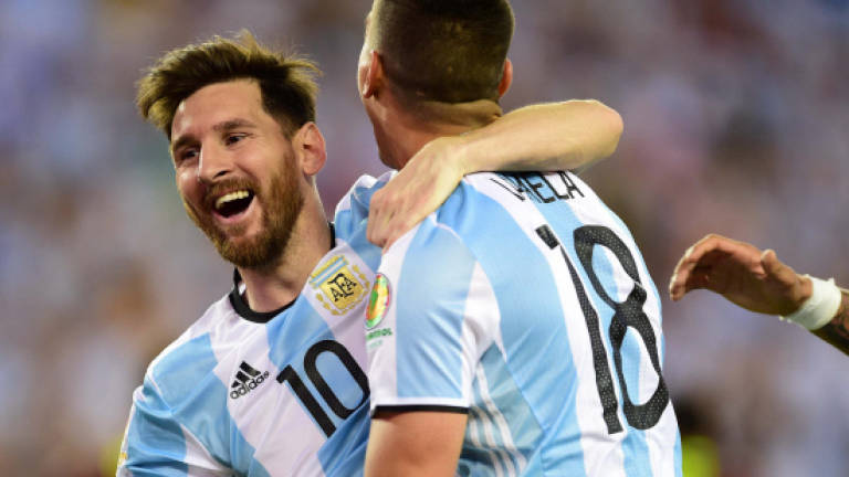 Messi record as Argentina thrash Venezuela