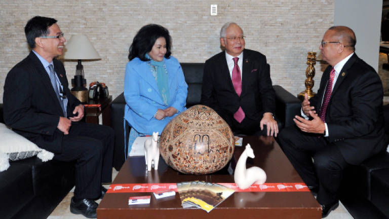 Najib arrives in Peru for Apec meet