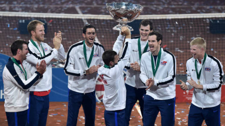 Long wait over as Murray wins Davis Cup for Britain