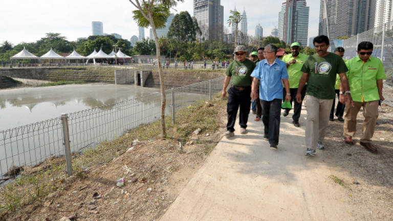 Kampung Boyan retention pond transformation project to be completed by Dec 2017