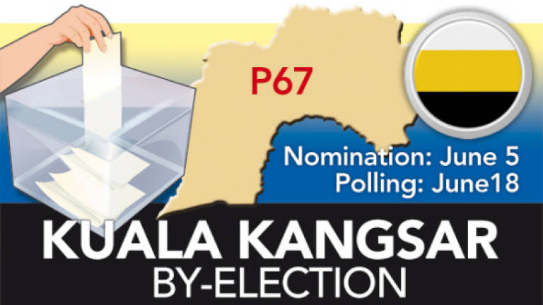 K.Kangsar by-election: Percentage of turnout below target