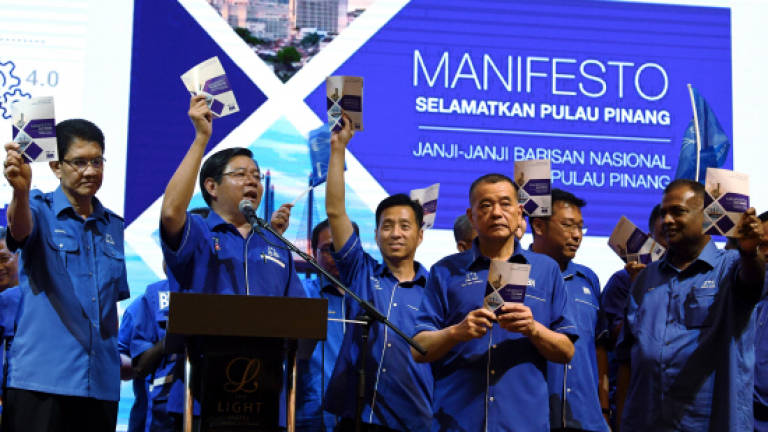 60 pledges for Penangites if BN wins