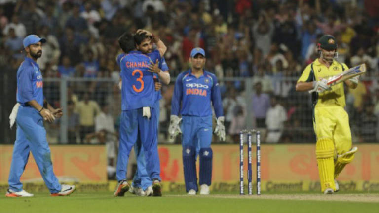 Yadav hat-trick gives India big win in 2nd ODI
