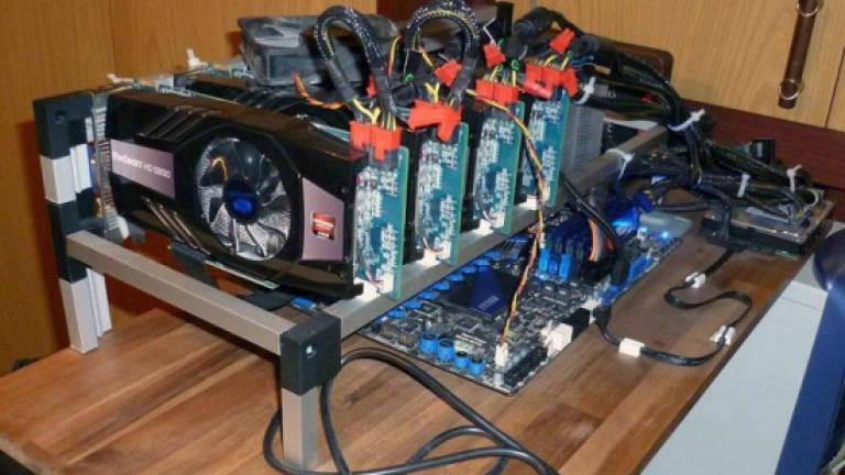 Nine nabbed for theft of bitcoin mining computer parts