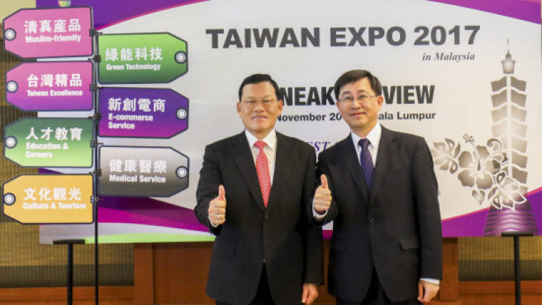 Taiwan Expo 2017 to showcase best solutions, services and products
