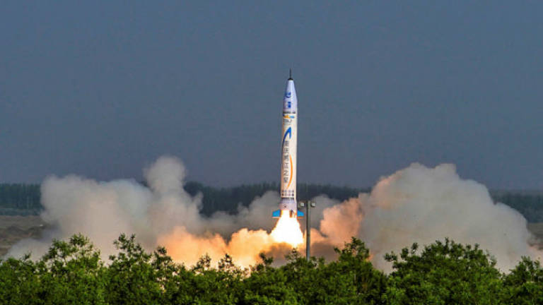 Chinese private firm launches first space rocket