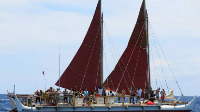 Hawaiian canoe comes home after epic round-the-world odyssey
