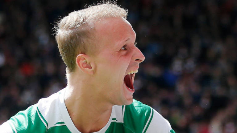 Griffiths puts struggling Celtic in Champions League driving seat