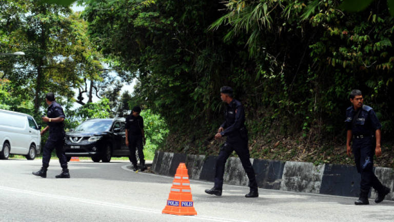 Seven shots fired in high-speed car chase at Jalan Paya Terubong