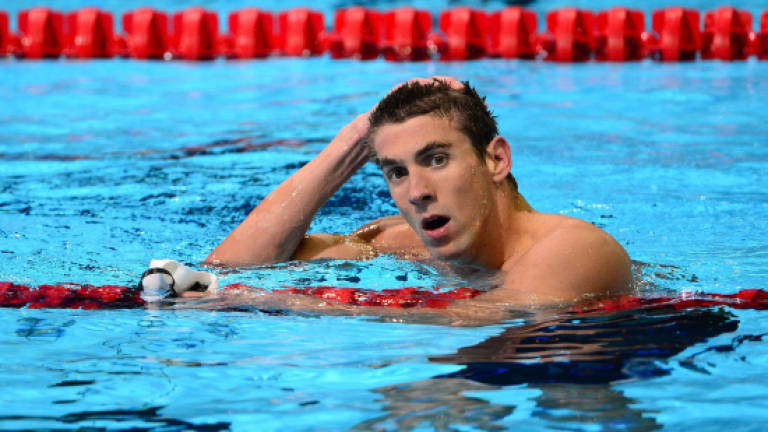 Phelps fails in 100m freestyle bid