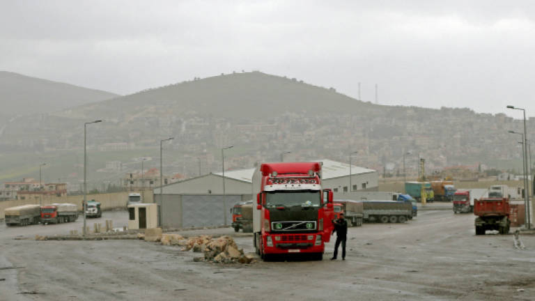 Last overland route closure chokes off Lebanon exports