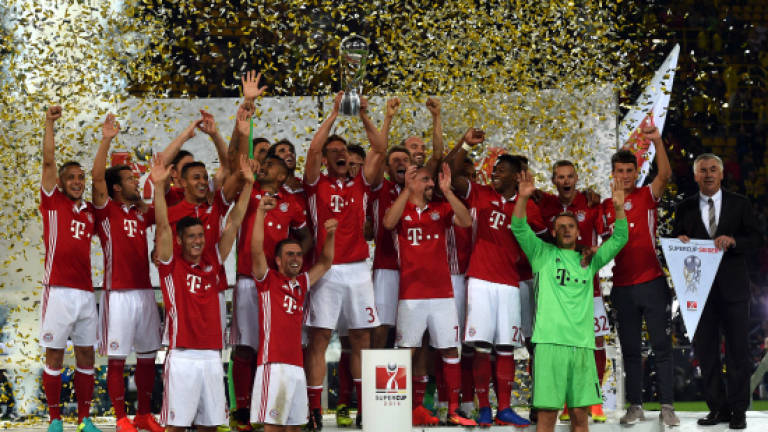 Bayern clinch German Super Cup on Ancelotti's debut