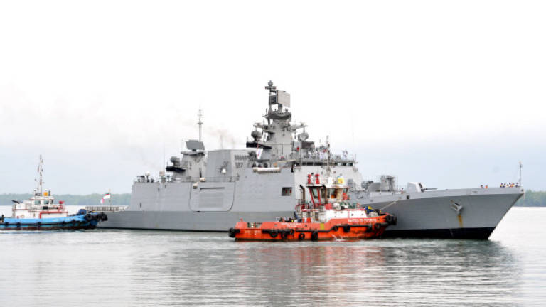 Malaysian and Indian navy to hold first joint table top exercise Monday