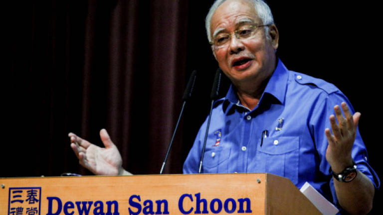 Najib questions Mahathir-Kit Siang partnership