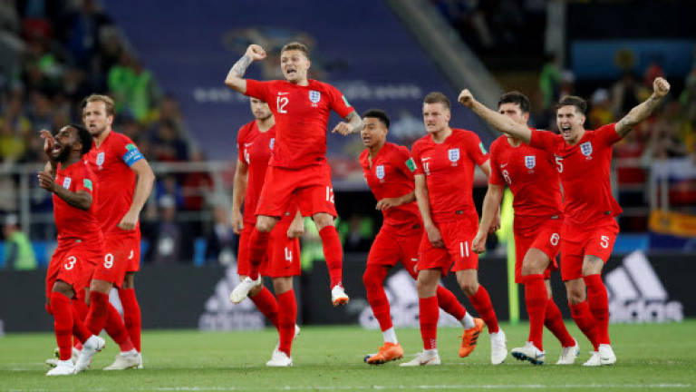 Media, players, royalty sing England's praises for rare shoot-out win