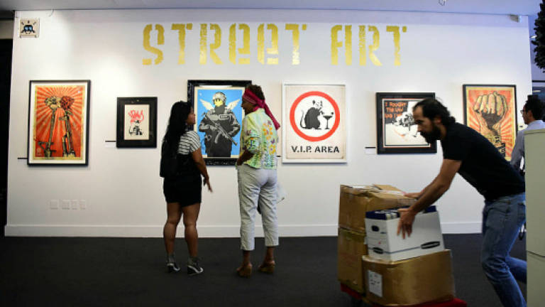 Art market soars as street art sales rocket